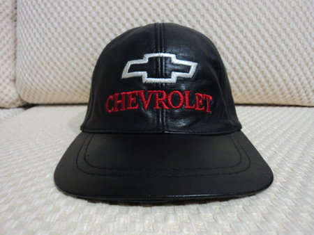 Chevrolet Leather Black Baseball Hat Cap [BUY 1 GET 1 FREE]